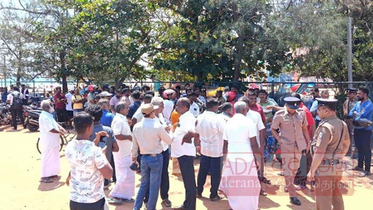 முல்லைத்தீவில் அமைதிவழி தொடர் போராட்டம்!