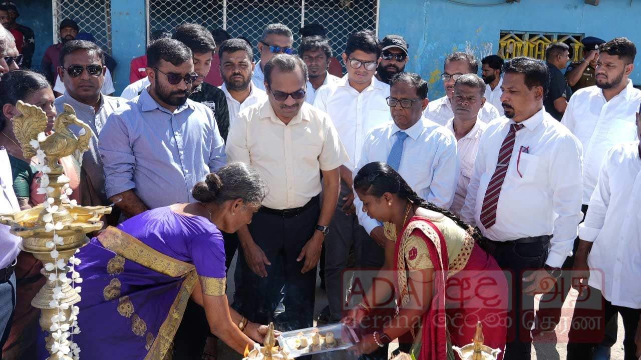 குறிகாட்டுவான் இறங்குதுறைப் புனரமைப்புப் பணி ஆரம்பித்து வைக்கும் நிகழ்வு!