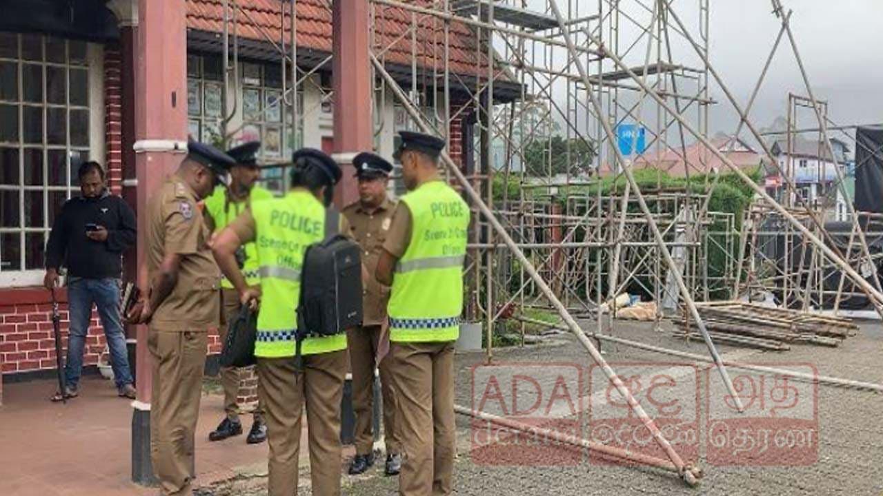 நுவரெலியா தபால் நிலையத்தில் இடிதாங்கி திருட்டு!
