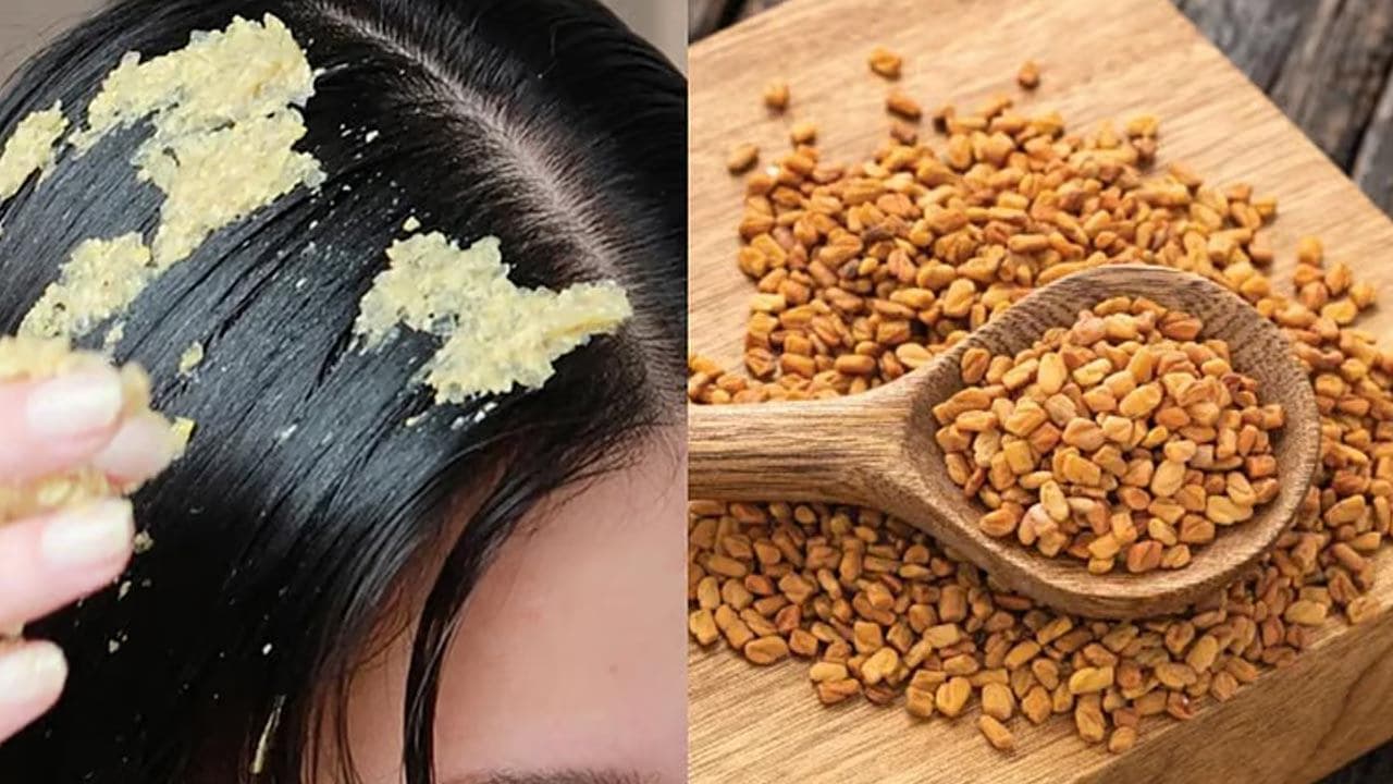 முடி கொட்டுவதை நிறுத்தி அதிகமாக வளரவைக்கும் ‘வெந்தயம்’!