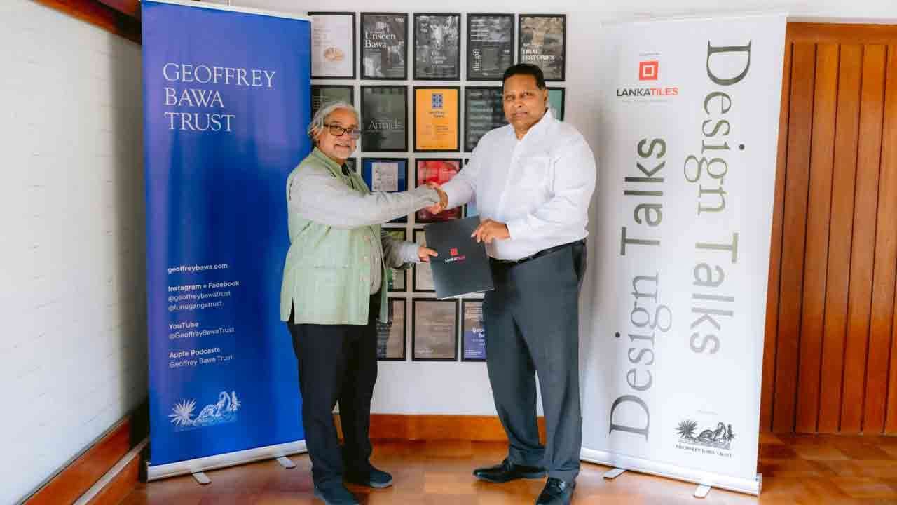 இலங்கை கட்டிடக்கலையின் எதிர்காலத்தை சிறப்பிக்க LANKATILES மற்றும் ஜெஃப்ரி பாவா அறக்கட்டளை ஆகியன இணைந்து செயல்படுகின்றன