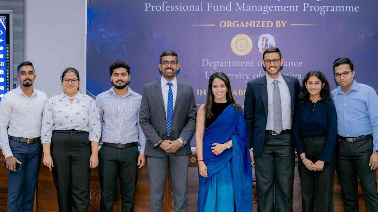 First Capital Asset Management களனிப் பல்கலைக்கழகத்தில் Professional Fund நிகழ்ச்சித்திட்டத்தை வெற்றிகரமாக நிறைவு செய்தது