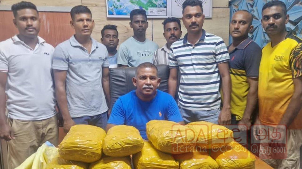 நெல்லியடியில் 20 லட்சம் பெறுமதியான கஞ்சா மீட்பு