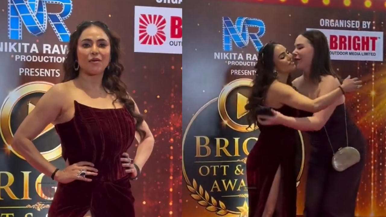 நிகழ்ச்சிக்கு வந்த நடிகையிடம் மோசமாக நடந்த பெண்!