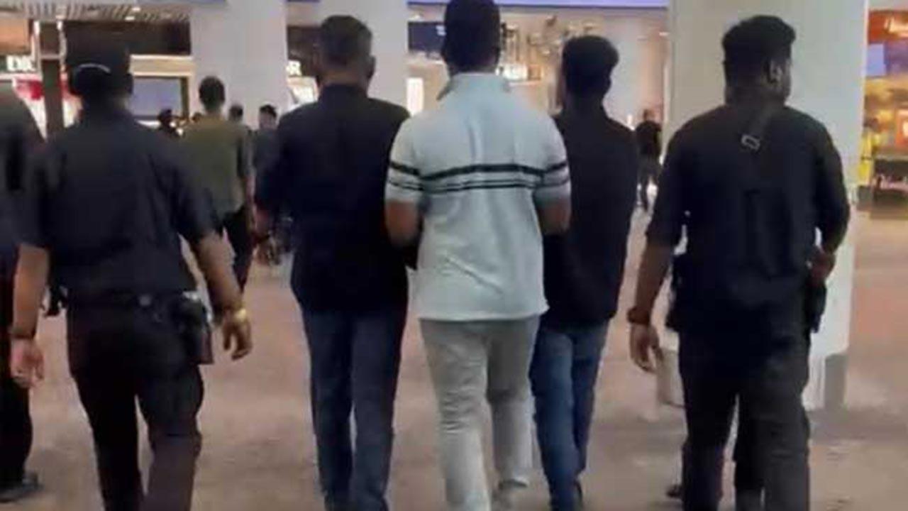 ரத்மலானே சைமா உட்பட மூவர் இலங்கைக்கு அழைத்து வரப்பட்டனர்