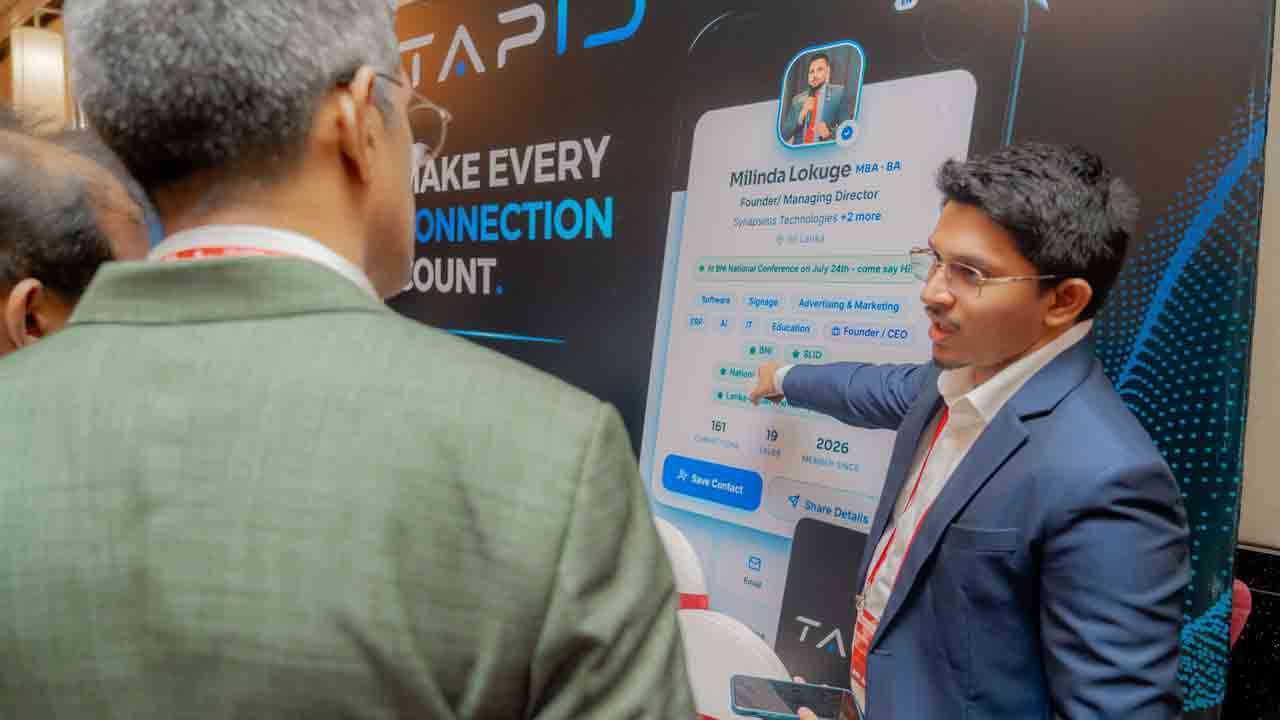 உலகளாவிய பயன்பாட்டிற்காக இலங்கையில் உருவாக்கப்பட்ட TapID உறவு முகாமைத்துவத் தளத்தை Synapseus Technologies அறிமுகப்படுத்துகிறது