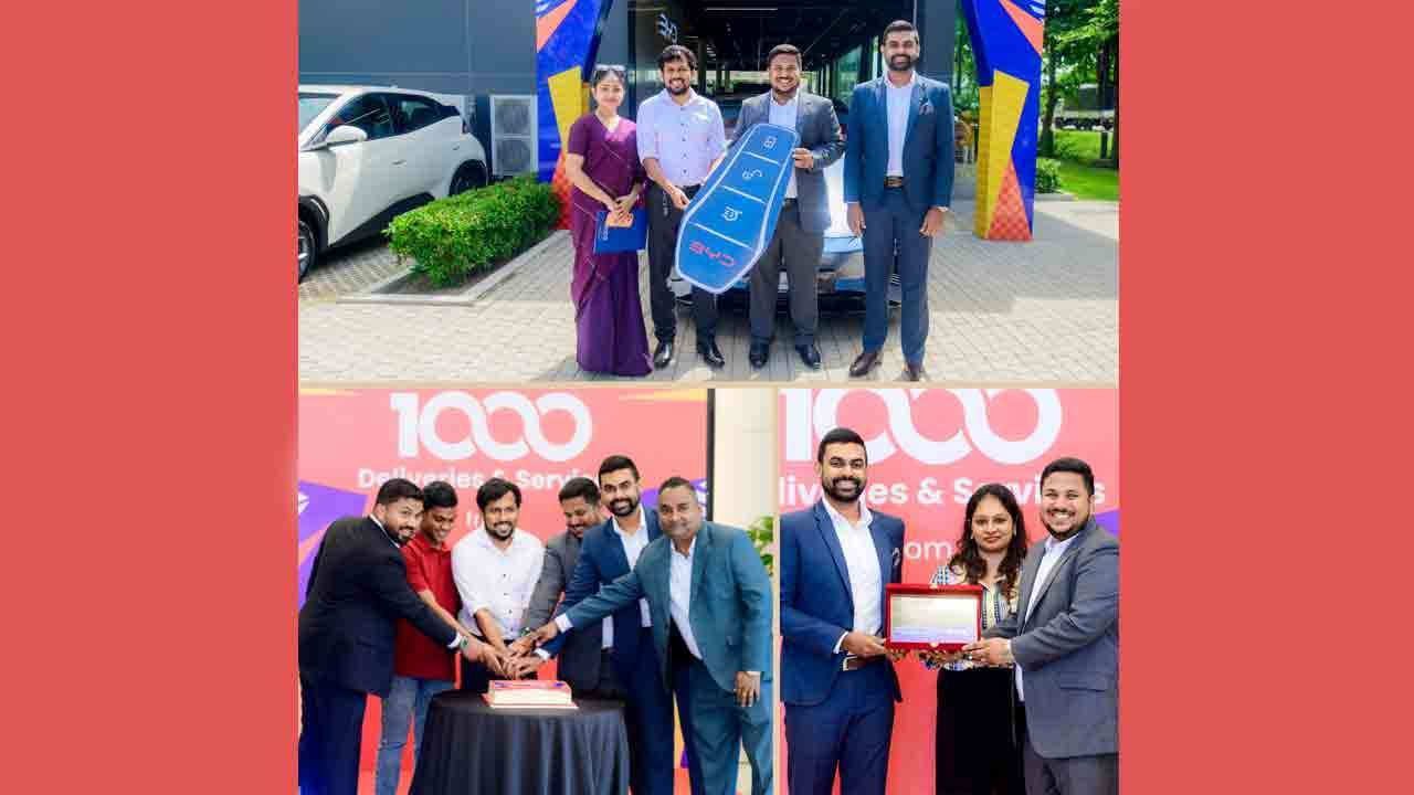 வாடிக்கையாளர் நம்பிக்கையின் மைல்கல்: 1,000 விநியோகங்கள் மற்றும் சேவைகளை எட்டியது BYD காலி!