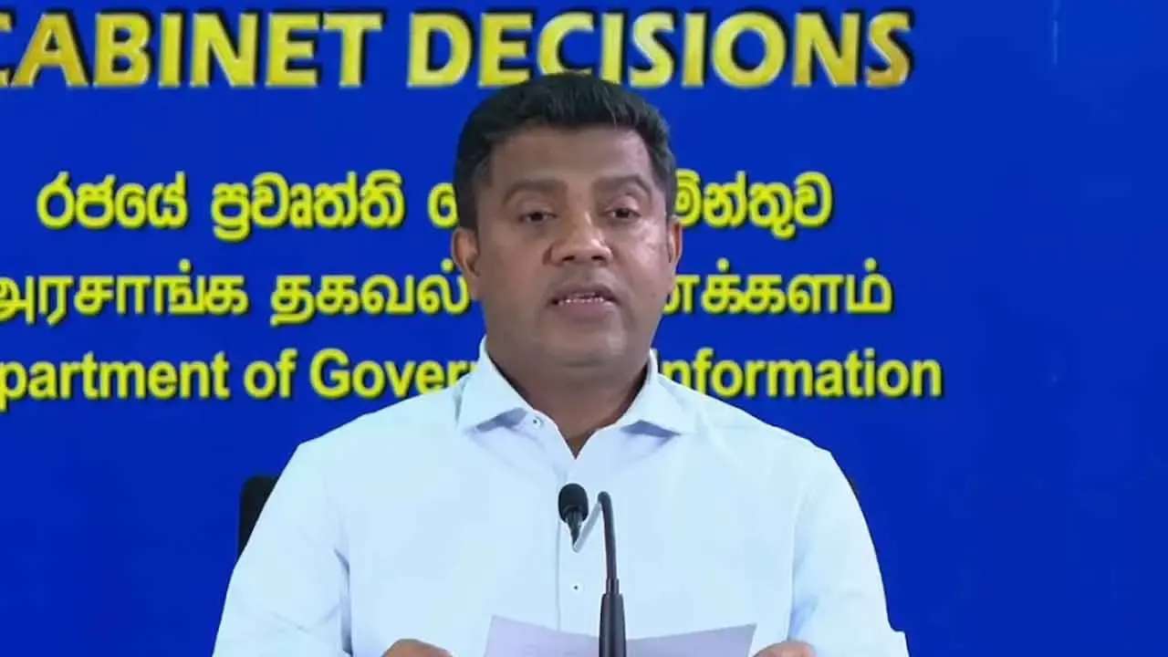 அமைச்சரவைத் தீர்மானங்கள் இதோ