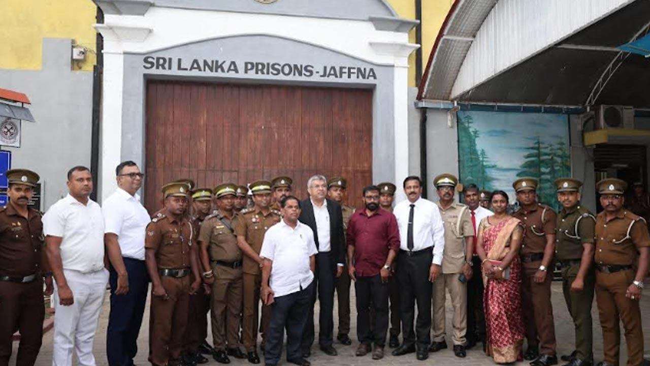 நீதி அமைச்சர் யாழ். சிறைச்சாலைக்கு கள விஜயம்!