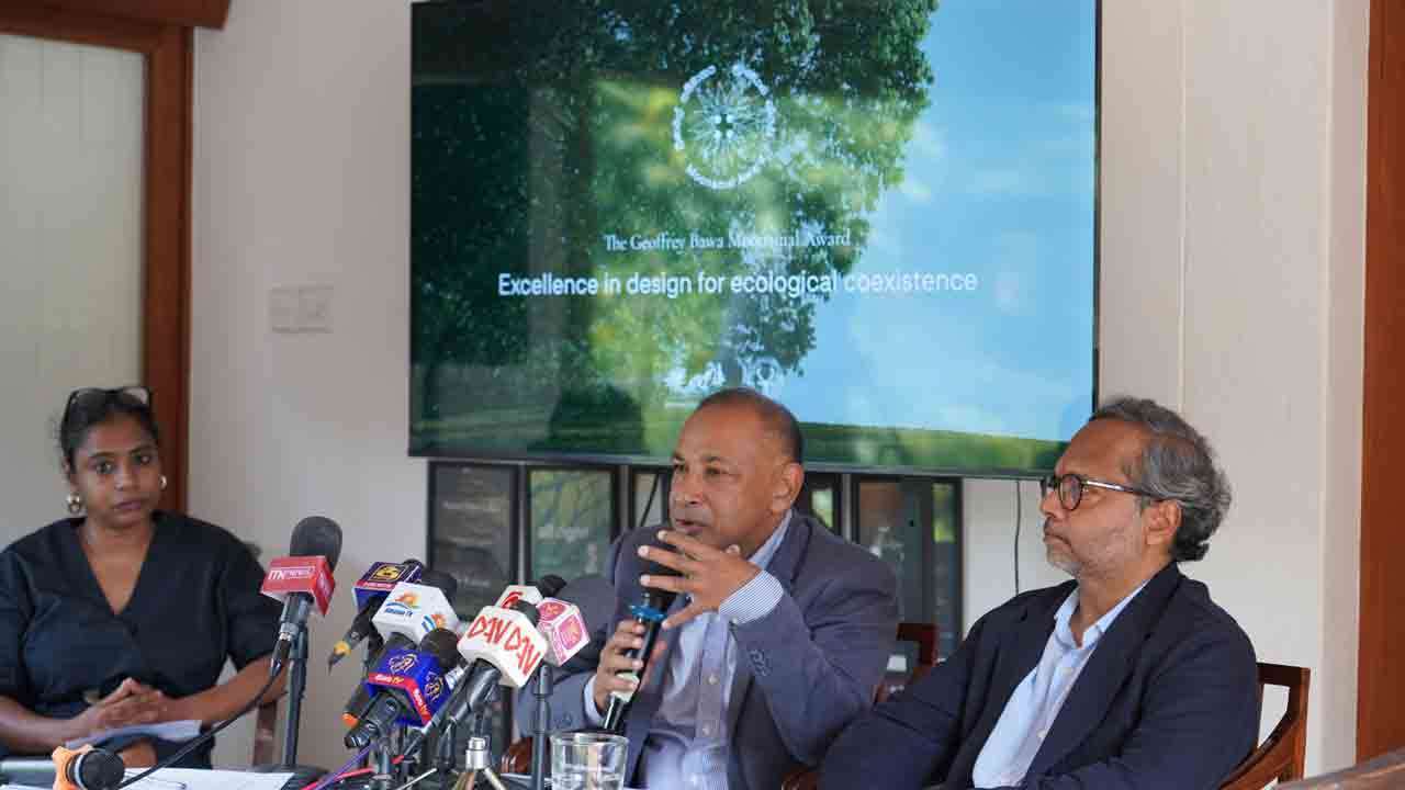 ஜெஃப்ரி பாவா அறக்கட்டளையின் ‘மூணமல்’ விருதுக்கான விண்ணப்பங்கள் கோரப்படுகின்றன