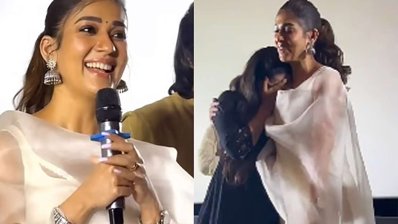 நயன்தாராவை கண்டதும் கண் கலங்கிய ரசிகை!