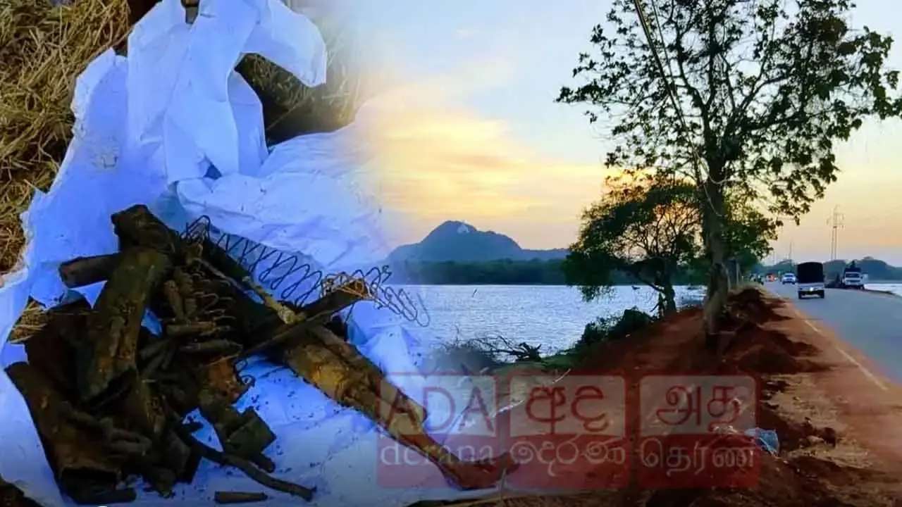 குளக்கரையில் கிடந்த பொதியால் பொலிஸார் அதிர்ச்சி!