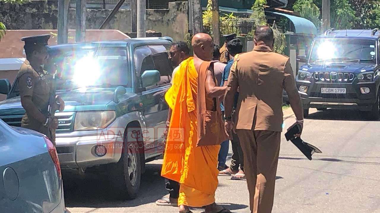 அம்பிட்டிய சுமண ரத்ன தேரர் கைது