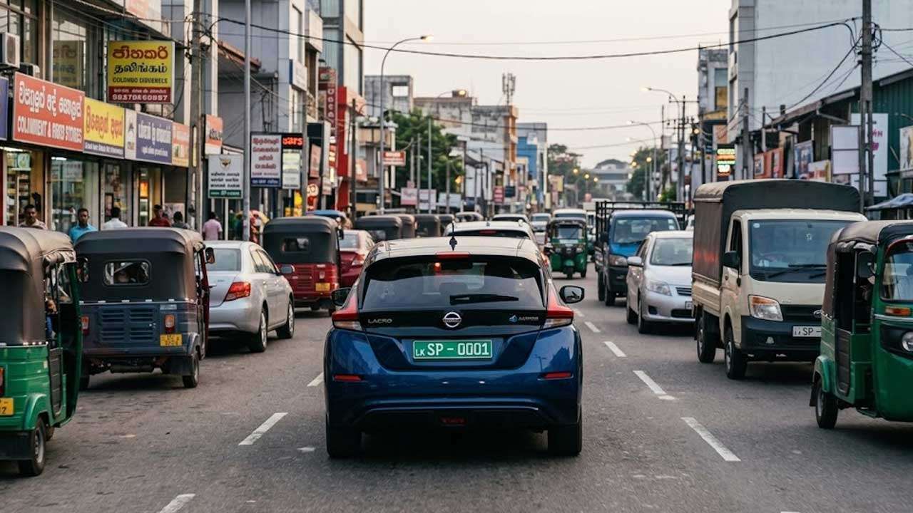 மின்சார வாகனங்களுக்கு விசேட இலக்கத் தகடுகள்