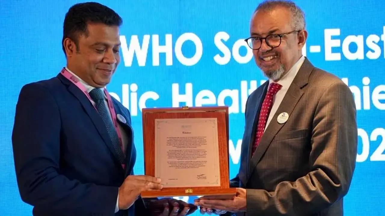 இலங்கைக்கு உலக சுகாதார அமைப்பு சிறப்புச் சான்றிதழ் வழங்கி கௌரவம்!