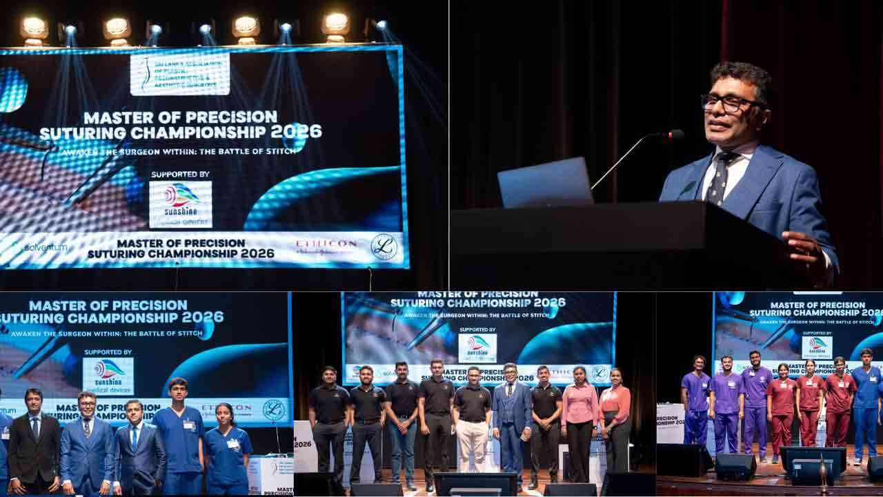 இலங்கையின் முதல் தேசிய அறுவை சிகிச்சை தையல் போட்டிக்கு ஆதரவு வழங்கும் Sunshine Medical Devices