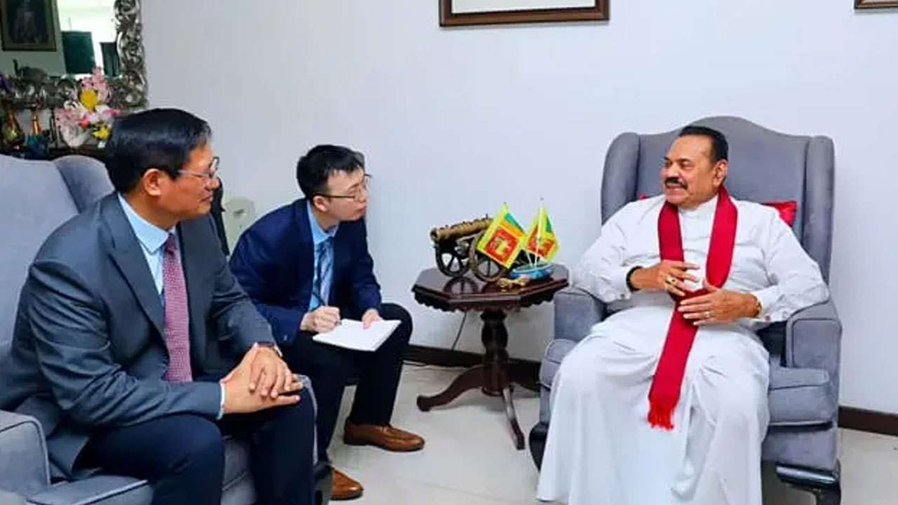 புதிய சீனத்தூதர் - மஹிந்த இடையே சந்திப்பு