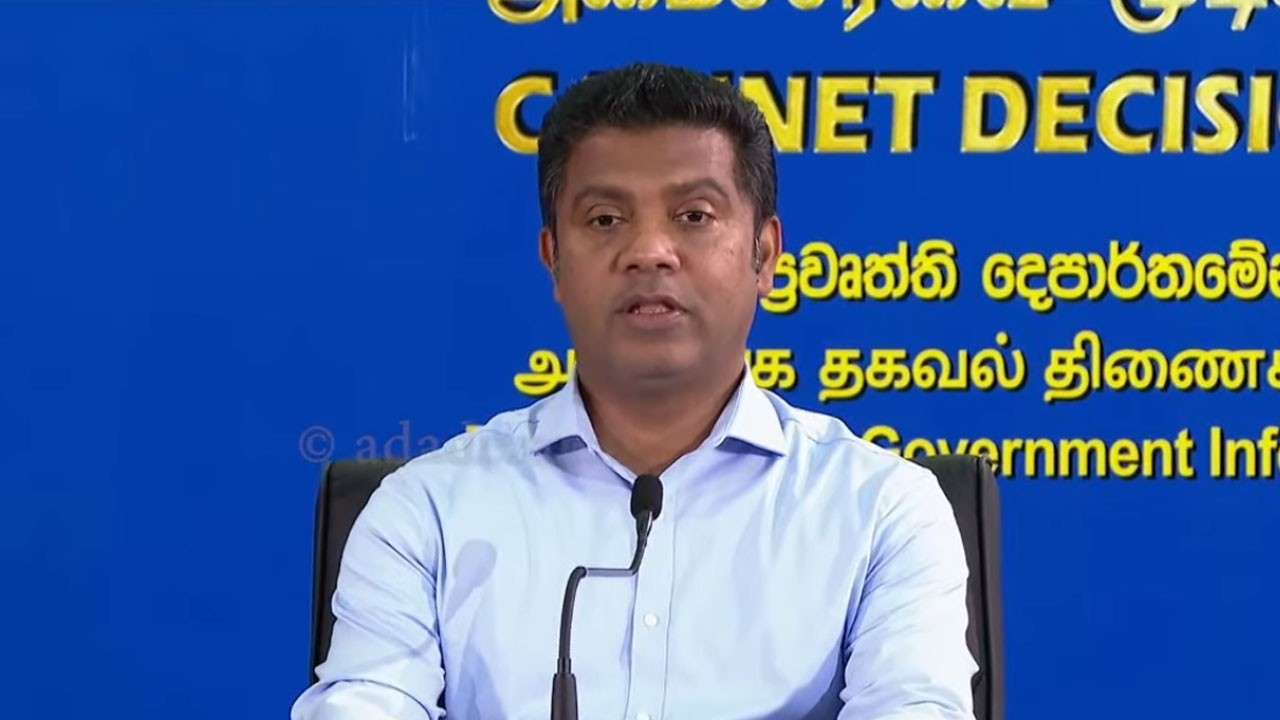 அமைச்சரவை முடிவுகளை அறிவிக்கும் ஊடக சந்திப்பு ஆரம்பம்
