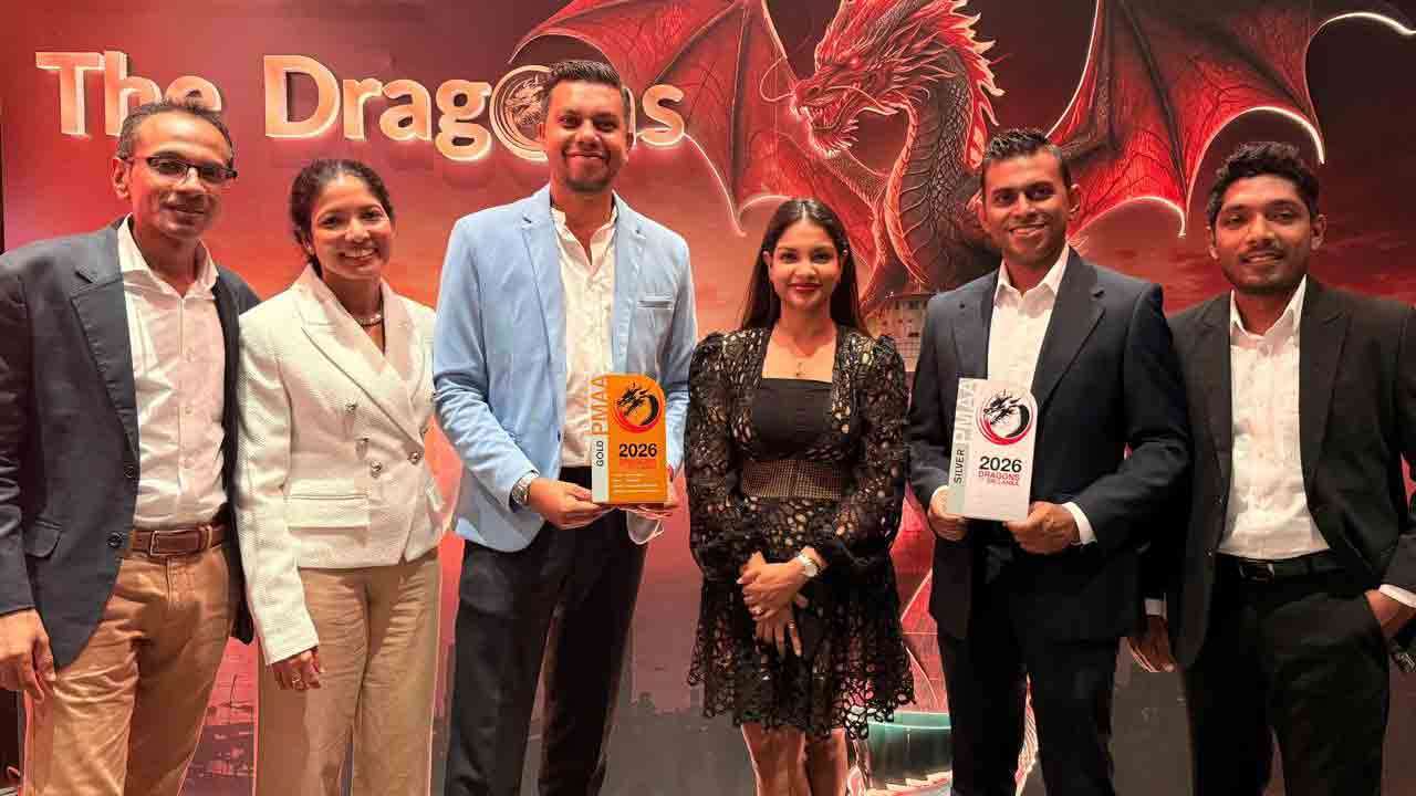 Dragons of Sri Lanka 2026 இல் கௌரவிக்கப்பட்ட ஒரே தொலைத்தொடர்பு நிறுவனமாக தொடர்ந்து இரண்டாவது முறையாக ஹட்ச் தங்க விருதை வென்றது