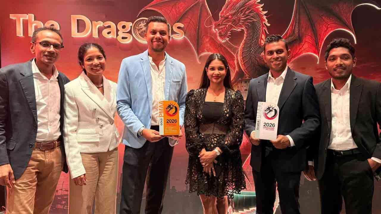 Dragons of Sri Lanka 2026 இல் கௌரவிக்கப்பட்ட ஒரே தொலைத்தொடர்பு நிறுவனமாக தொடர்ந்து இரண்டாவது முறையாக ஹட்ச் தங்க விருதை வென்றது