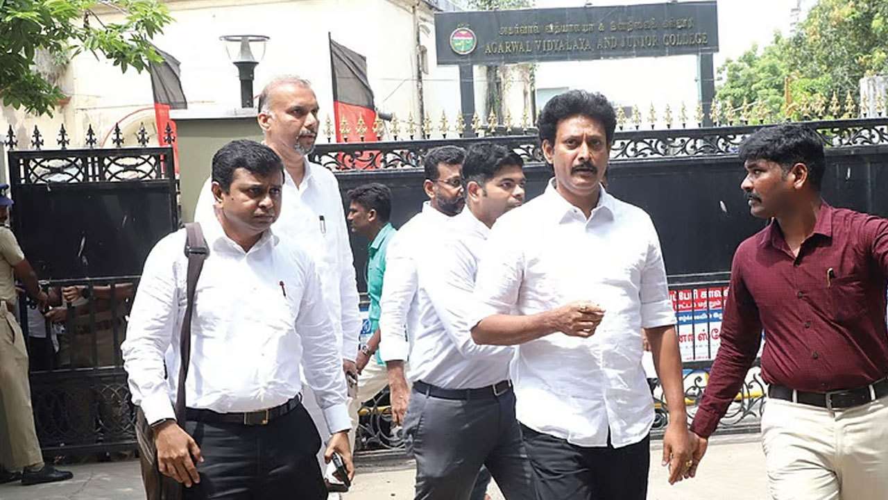 அன்பில் மகேஸிடம் 8 மணி நேரம் தீவிர விசாரணை