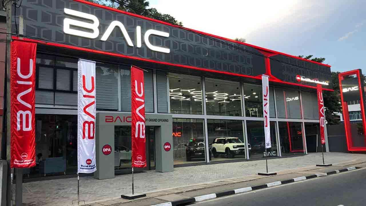 கண்டி நகரில் புதிய BAIC காட்சியறையை திறந்துள்ள David Pieris Automobiles