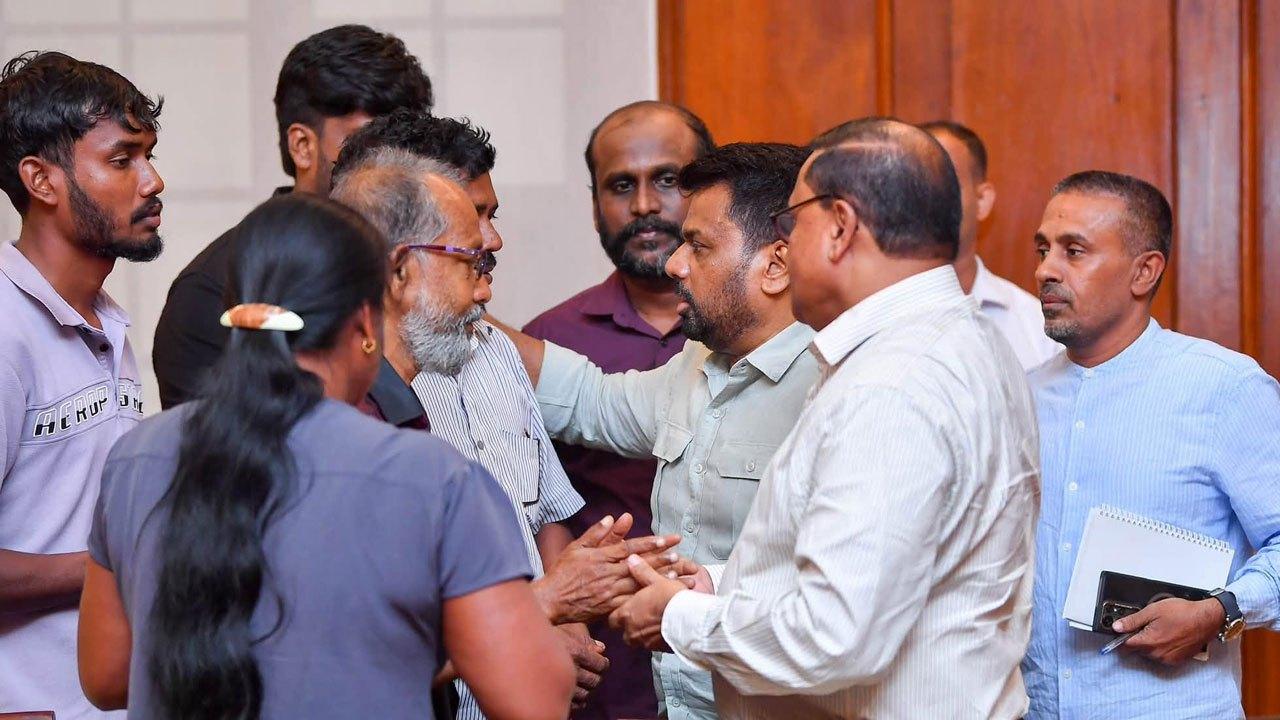 அனோஜனின் குடும்பத்தினரை சந்தித்த ஜனாதிபதி