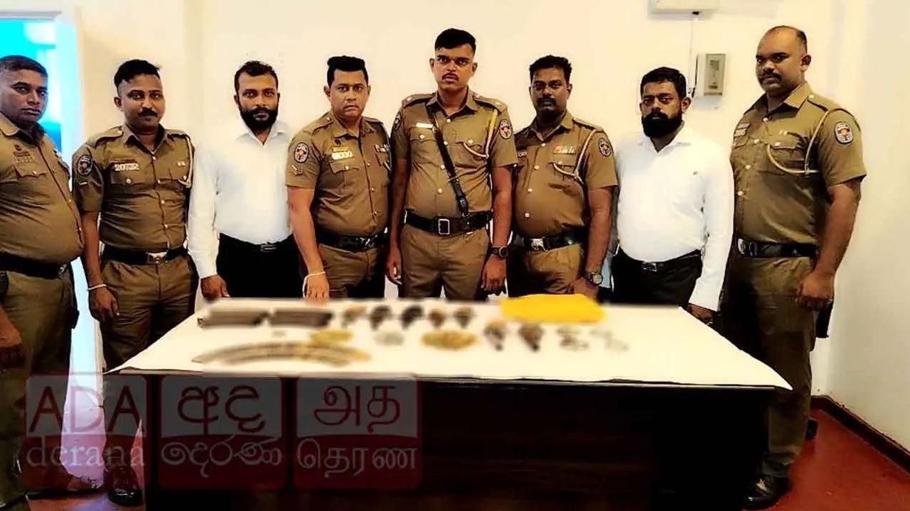2 கிலோ ஹெரோயின், துப்பாக்கிகளுடன் ஒருவர் கைது