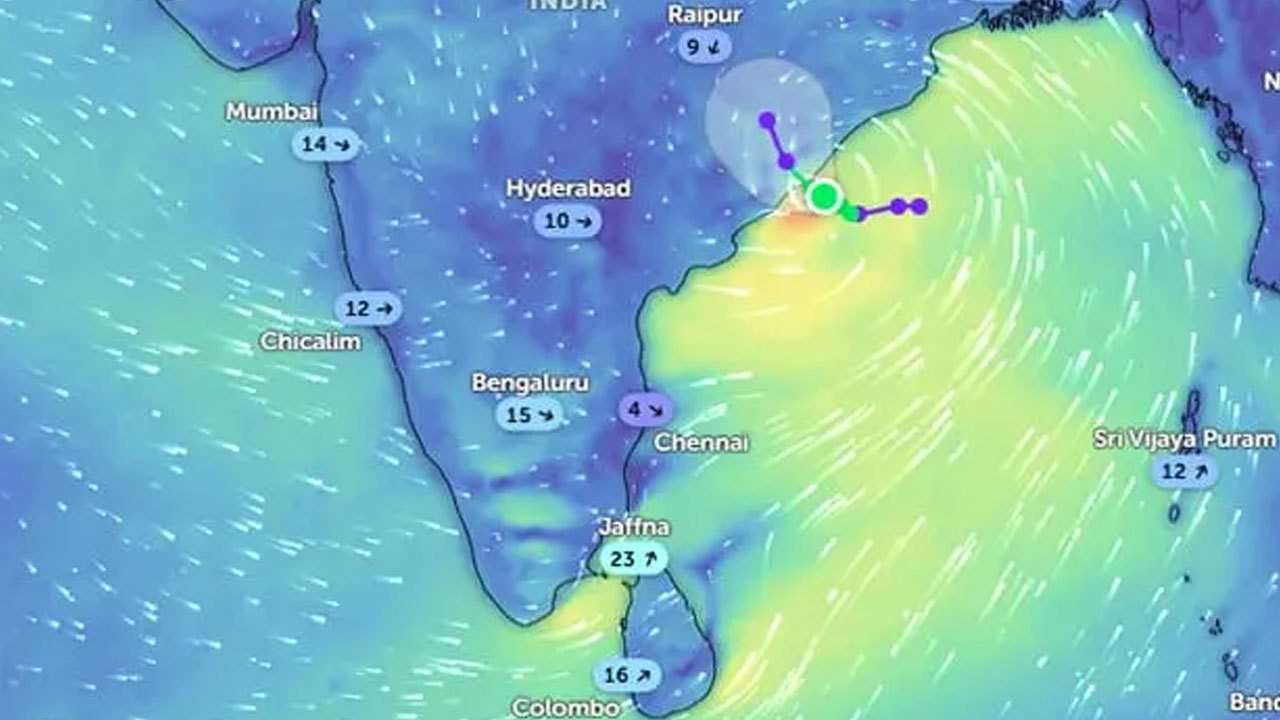 இன்று இரவு இந்தியாவிற்குள் நுழையும் ஆழமான தாழமுக்கம்!