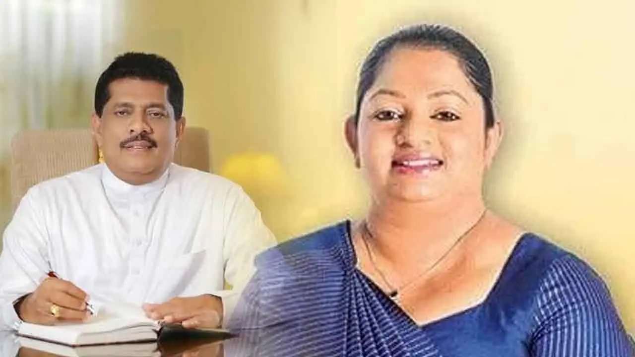 சரண குணவர்தனவின் மனைவி கைது