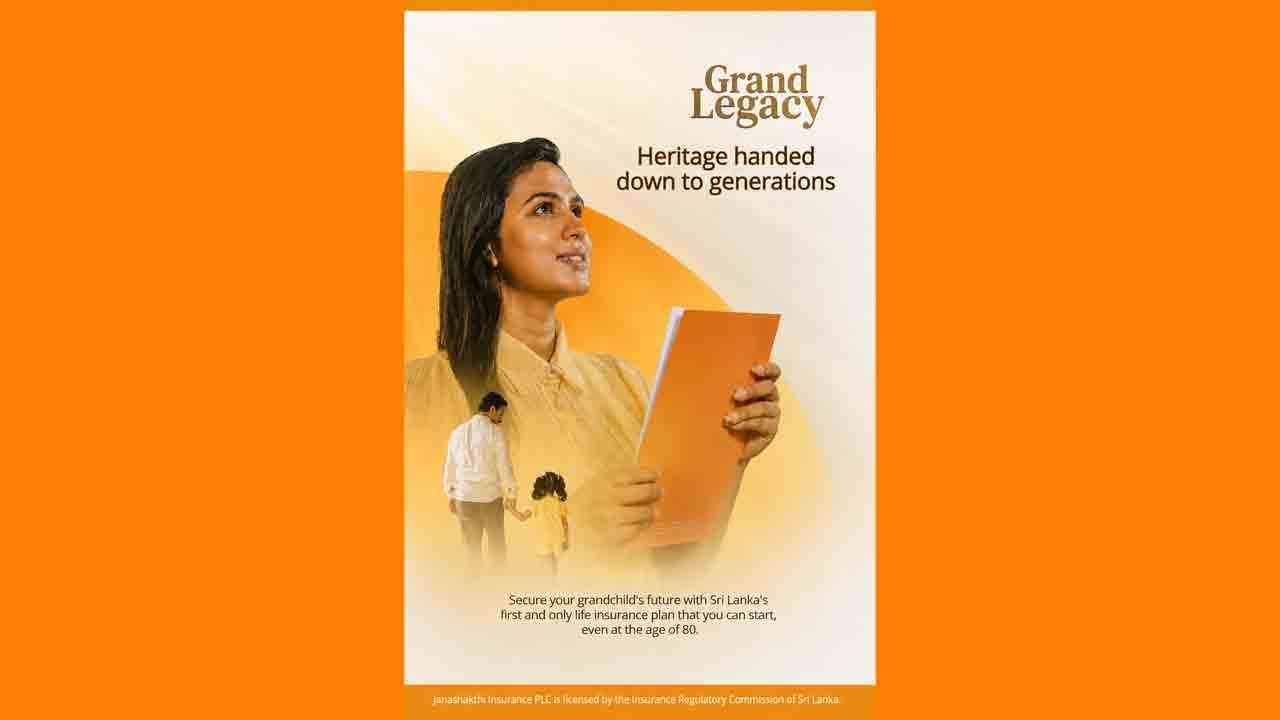 ஜனசக்தி லைஃப், ஆயுள் காப்புறுதியை எதிர்கால தலைமுறையினருக்கான பரிசாக மறுவரையறை செய்து ‘Grand Legacy’ திட்டத்தை அறிமுகப்படுத்துகிறது