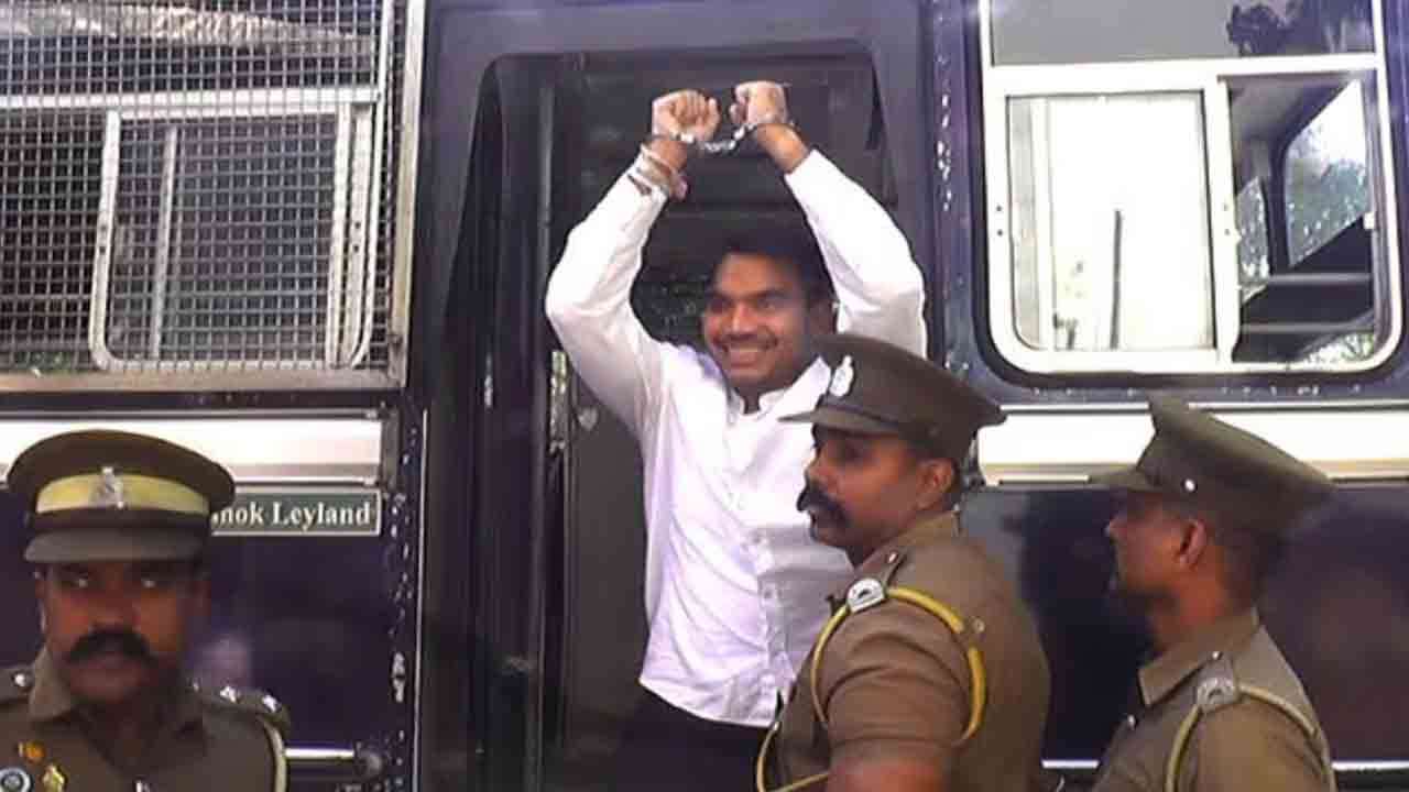 நீதிமன்றில் ஆஜர்படுத்தப்பட்ட நாமல்