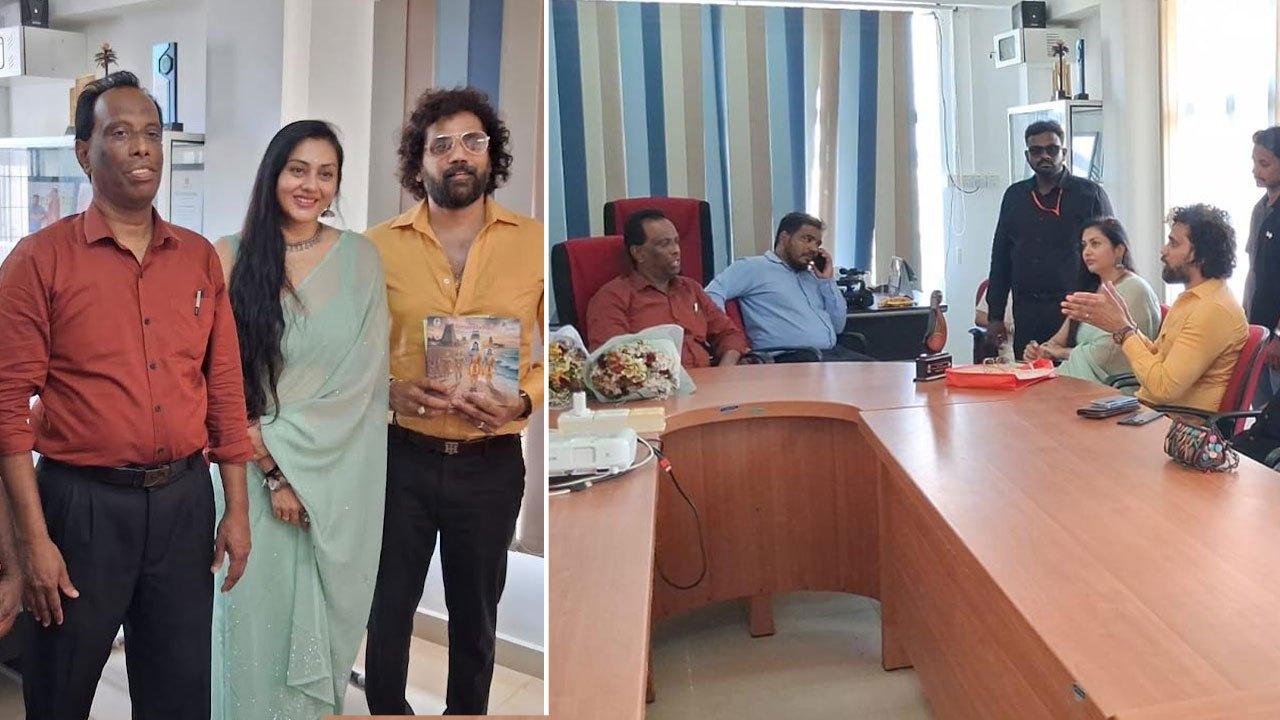 வடக்கு சுற்றுலாத்துறையில் முதலீடு செய்ய நடிகை நமீதா விருப்பம்!