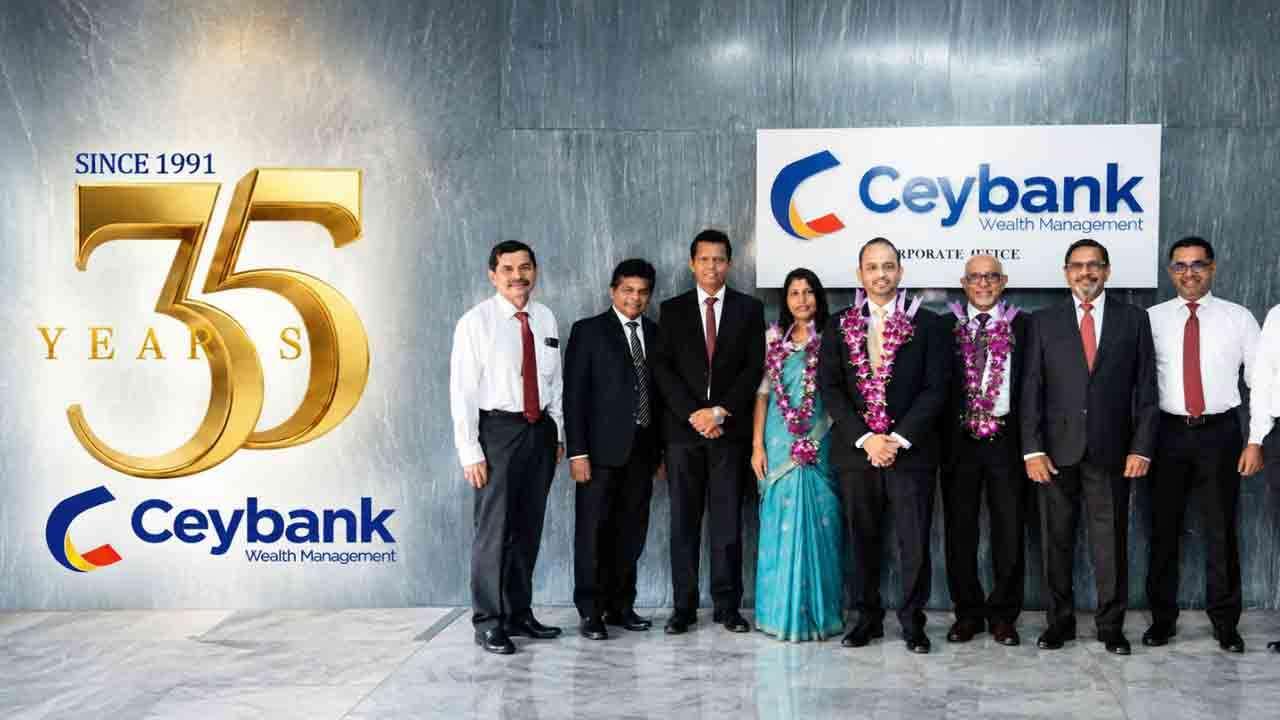 Ceybank தனது 35 ஆண்டுகால ஸ்திரத்தன்மையையும் வளர்ச்சியையும் கொண்டாடுகிறது
