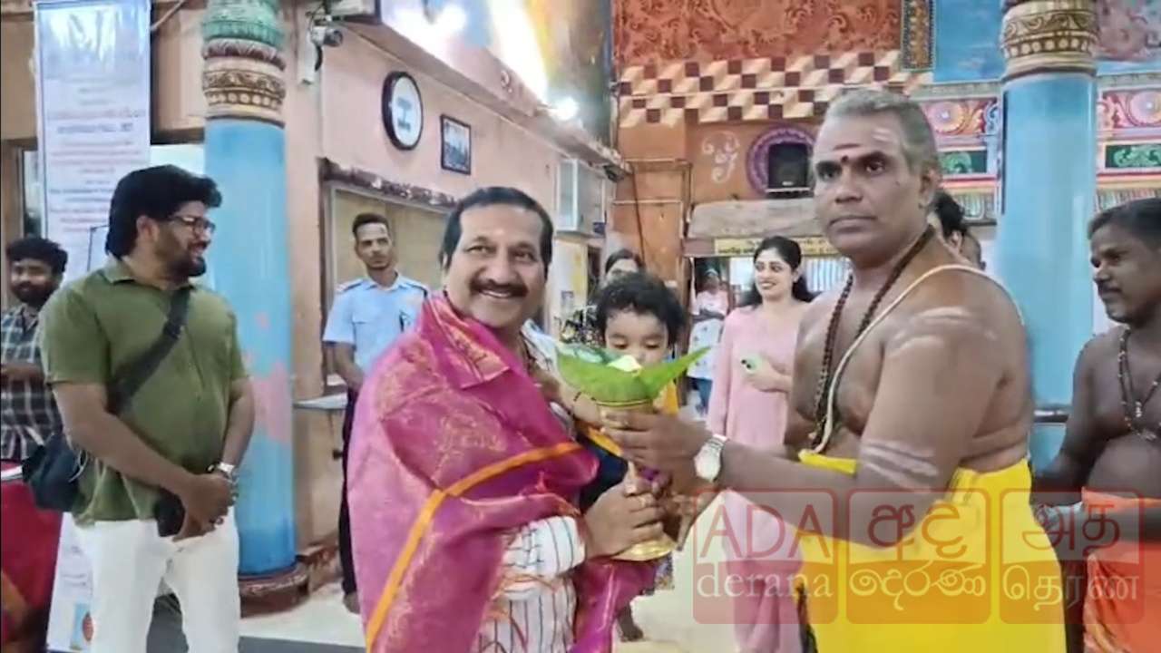 பாடகர் மனோவின் ஆன்மீக விஜயம்!