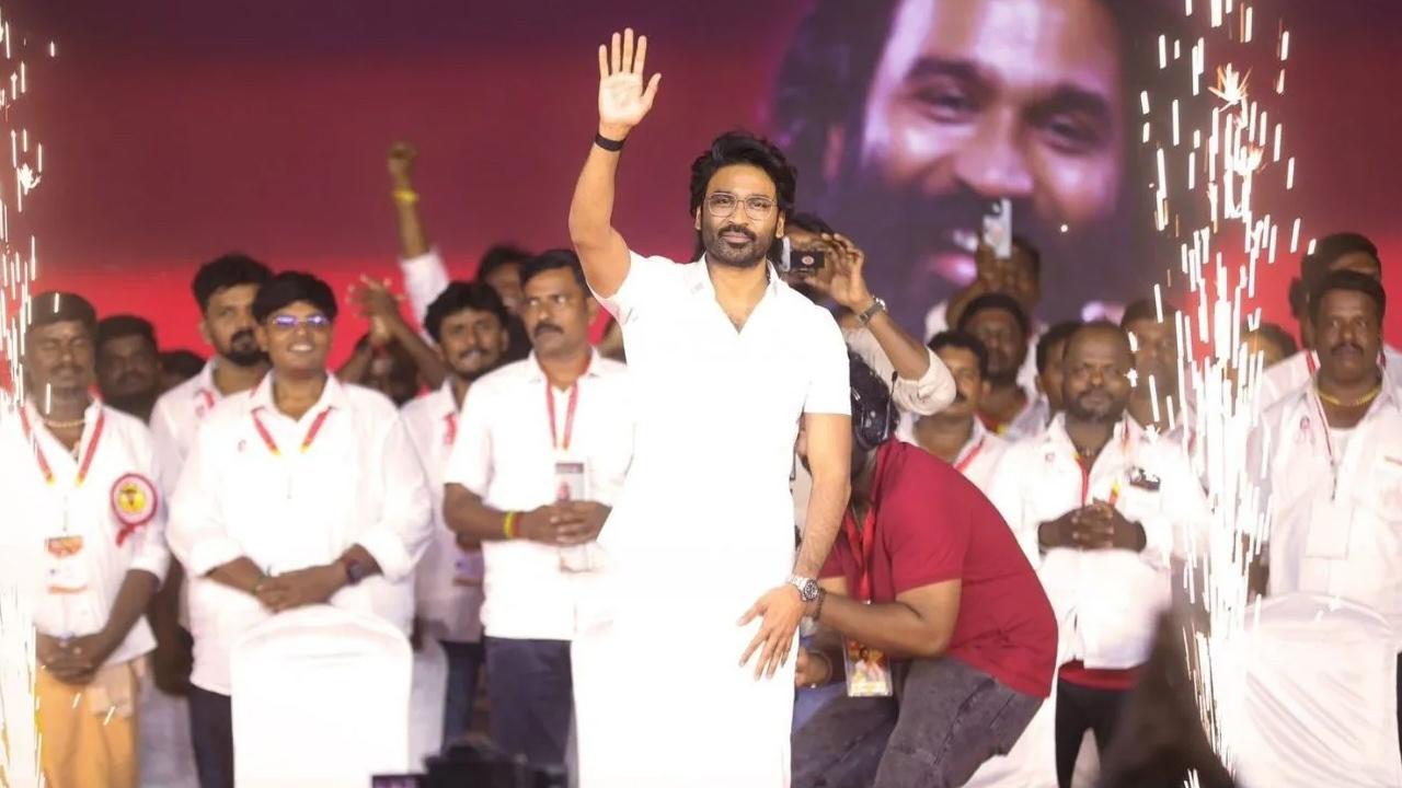நடிகர் தனுஷின் அரசியல் கட்சி பதிவு?