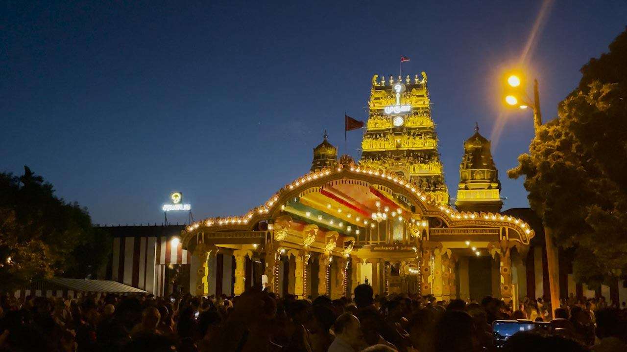 சிங்கம் சக மகர வாகன உற்சவம்!