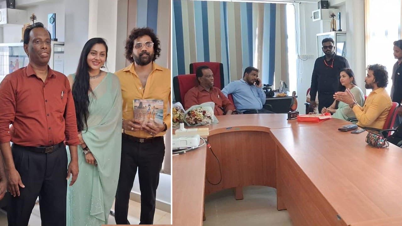 வடக்கு சுற்றுலாத்துறையில் முதலீடு செய்ய நடிகை நமீதா விருப்பம்!