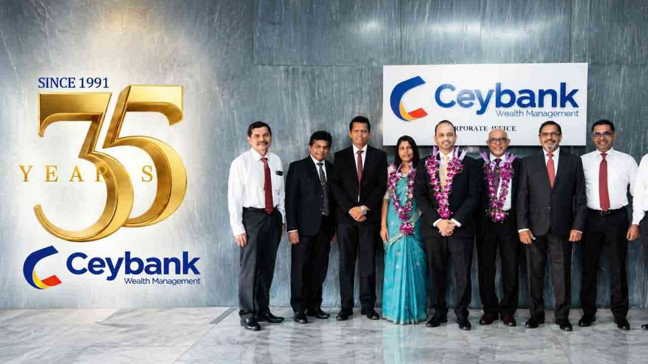 Ceybank தனது 35 ஆண்டுகால ஸ்திரத்தன்மையையும் வளர்ச்சியையும் கொண்டாடுகிறது