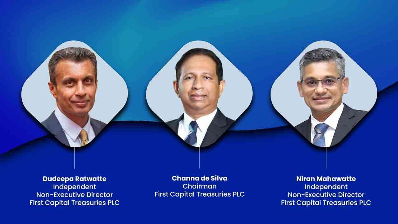 First Capital Treasuries, மூலதனச் சந்தை மற்றும் திறைசேரித் துறைகளின் அனுபவமிக்க வல்லுநர்களுடன் தனது பணிப்பாளர் சபையை வலுப்படுத்துகிறது