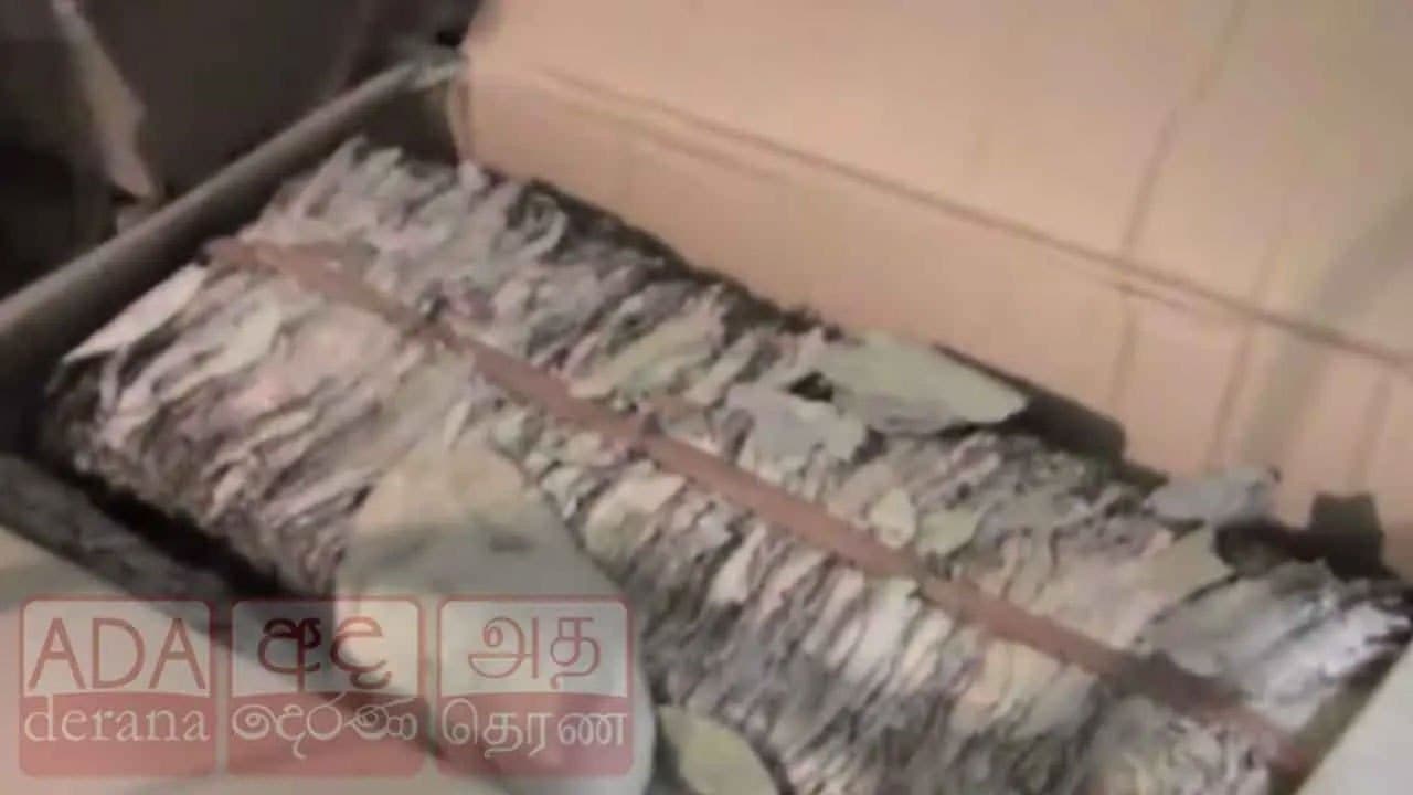 7 கோடி ரூபா பெறுமதியான தெண்டு இலைகள் பறிமுதல்