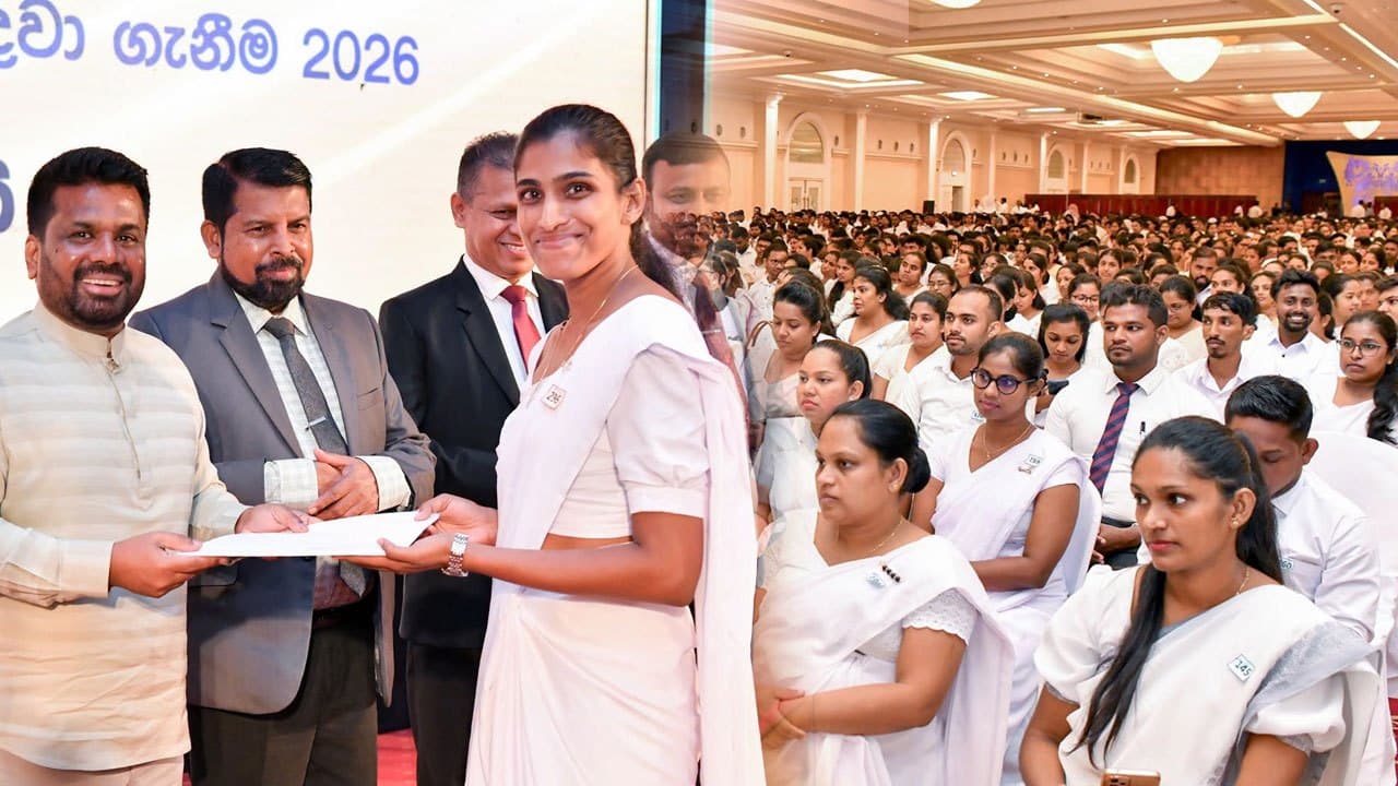 1,540 கிராம உத்தியோகத்தர்களுக்கு நியமனங்கள்